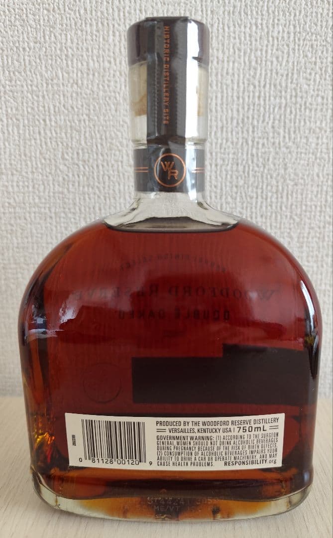 【トロリン】ウッドフォードリザーブダブルオークド 750 ml （新品）