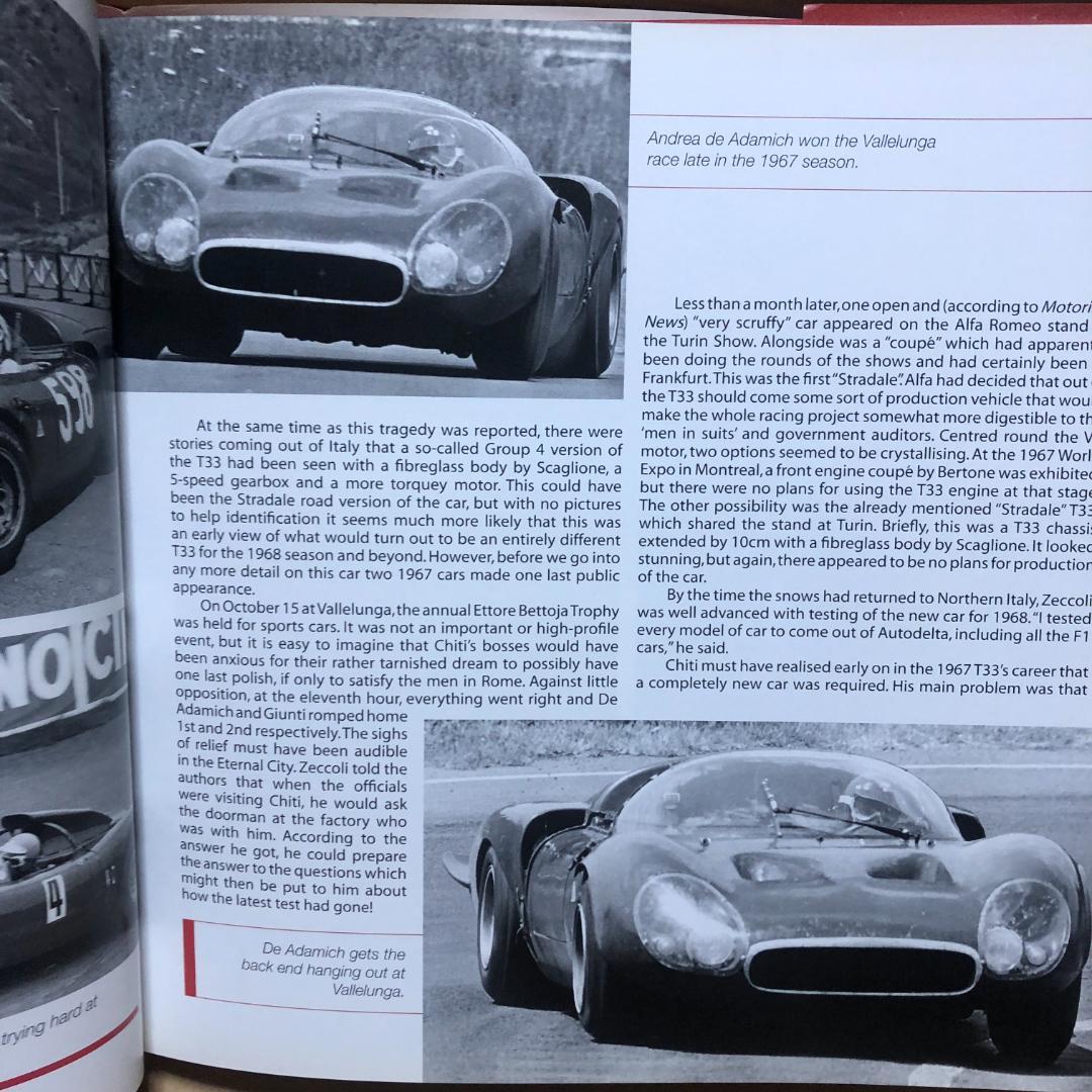 洋書 ALFAROMEO TIPO33