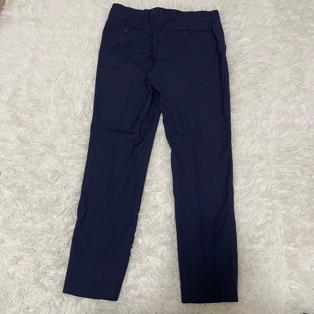 ポールスミス Paul smith スリーピース スーツ ブルー ストライプ