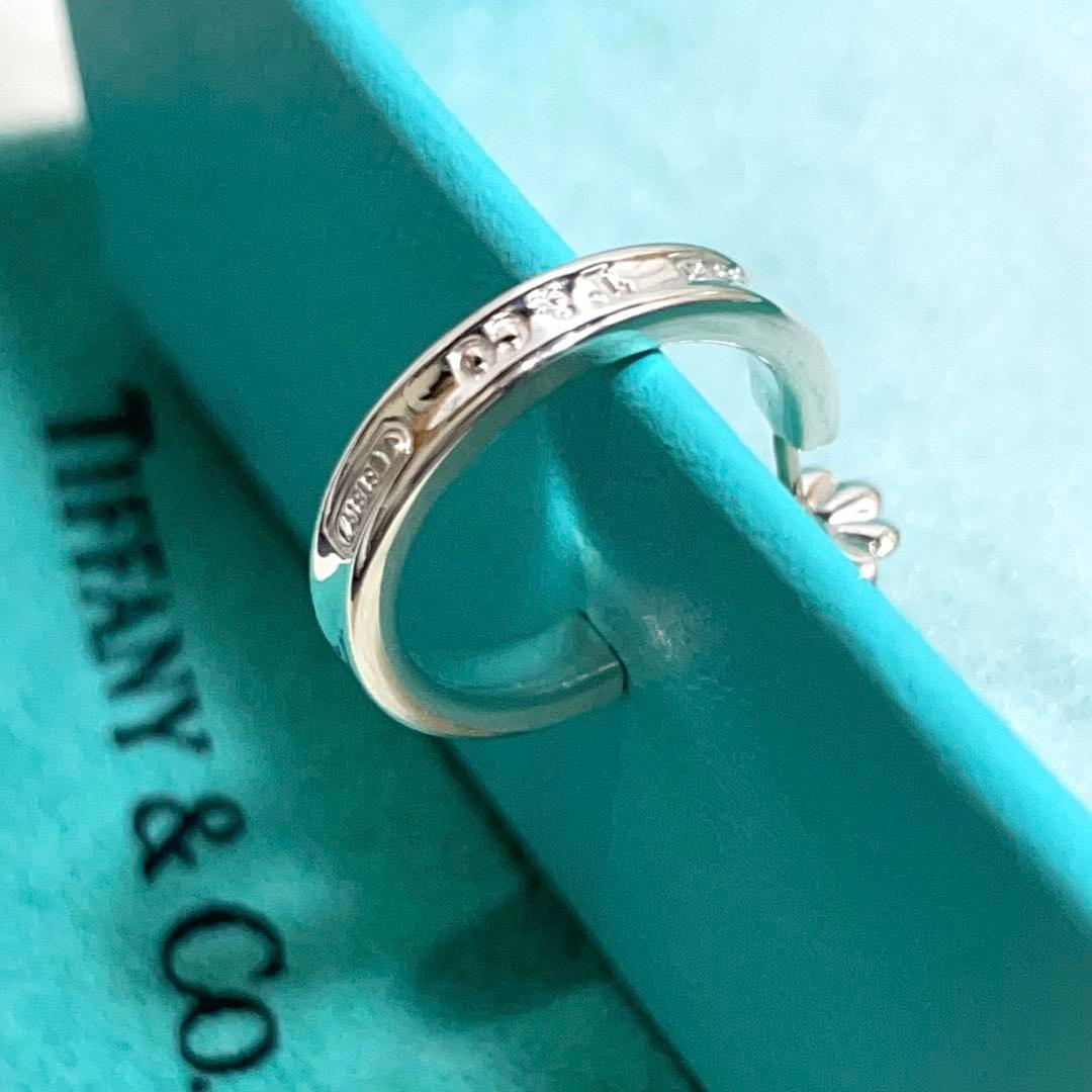 【極美品】ティファニー　ナローフープピアス1837 片耳　メンズ/レディース