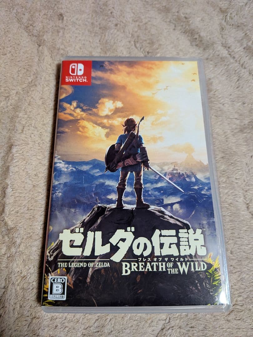 【美品】ゼルダの伝説 ブレス オブ ザ ワイルド & ティアーズオブザキングダム