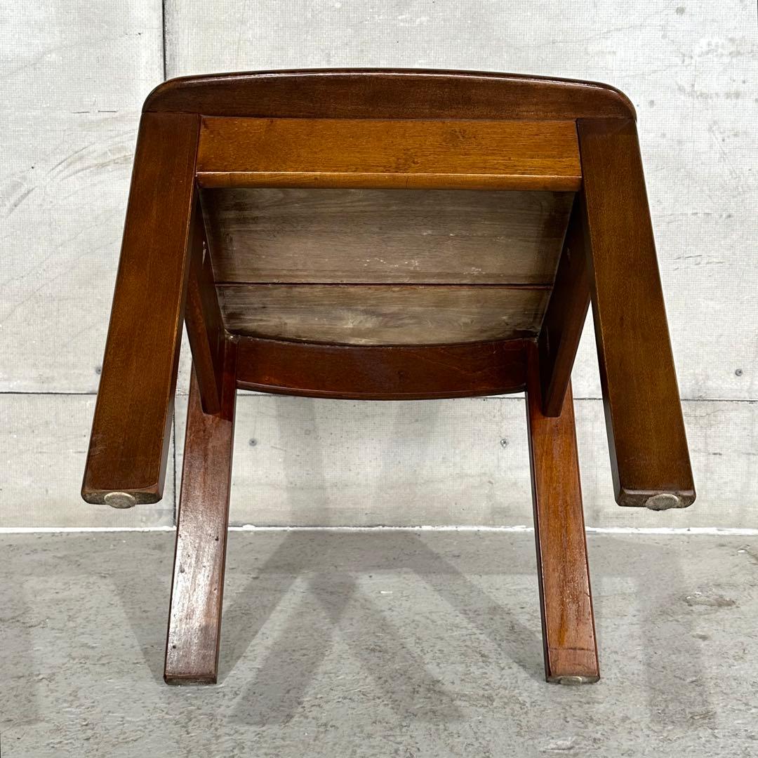 ★1980年代★ ヴィンテージ 木製ダイニングチェア 無垢材｜国産家具 自然木