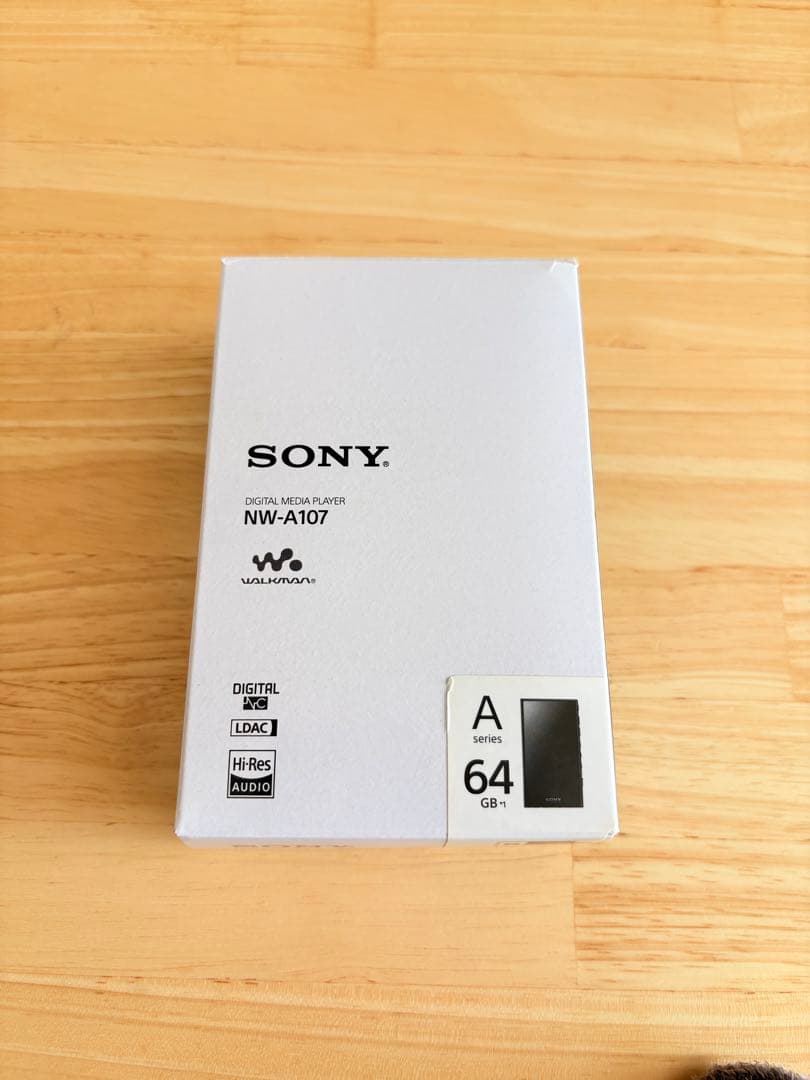 SONY ウォークマン NW-A107 64GB 美品 箱付き