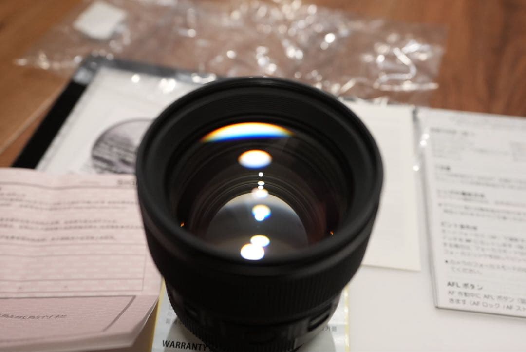 SIGMA 85mm F1.4 DG DN eマウント　レンズ