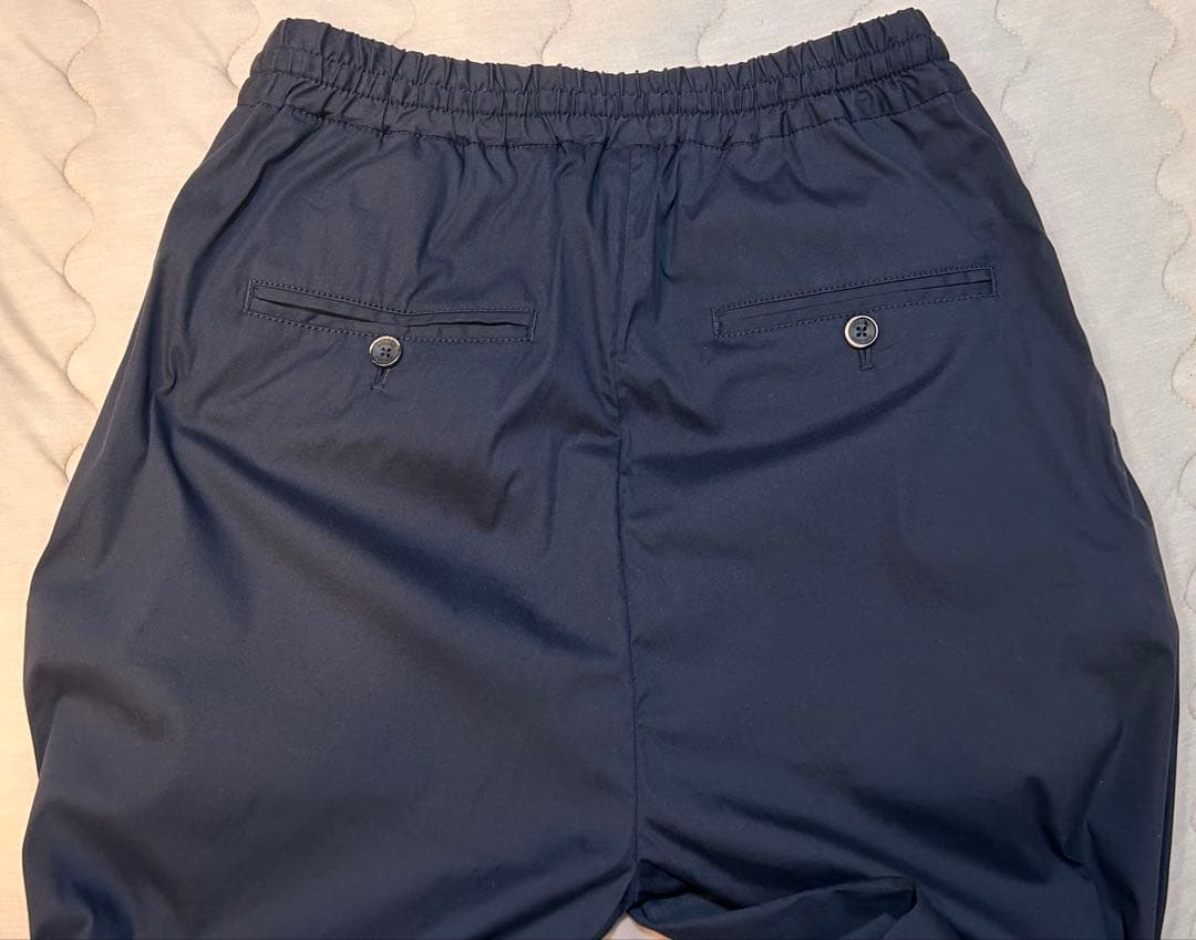 【極美品】SOLIDO パッカブルスーツ　ネイビー