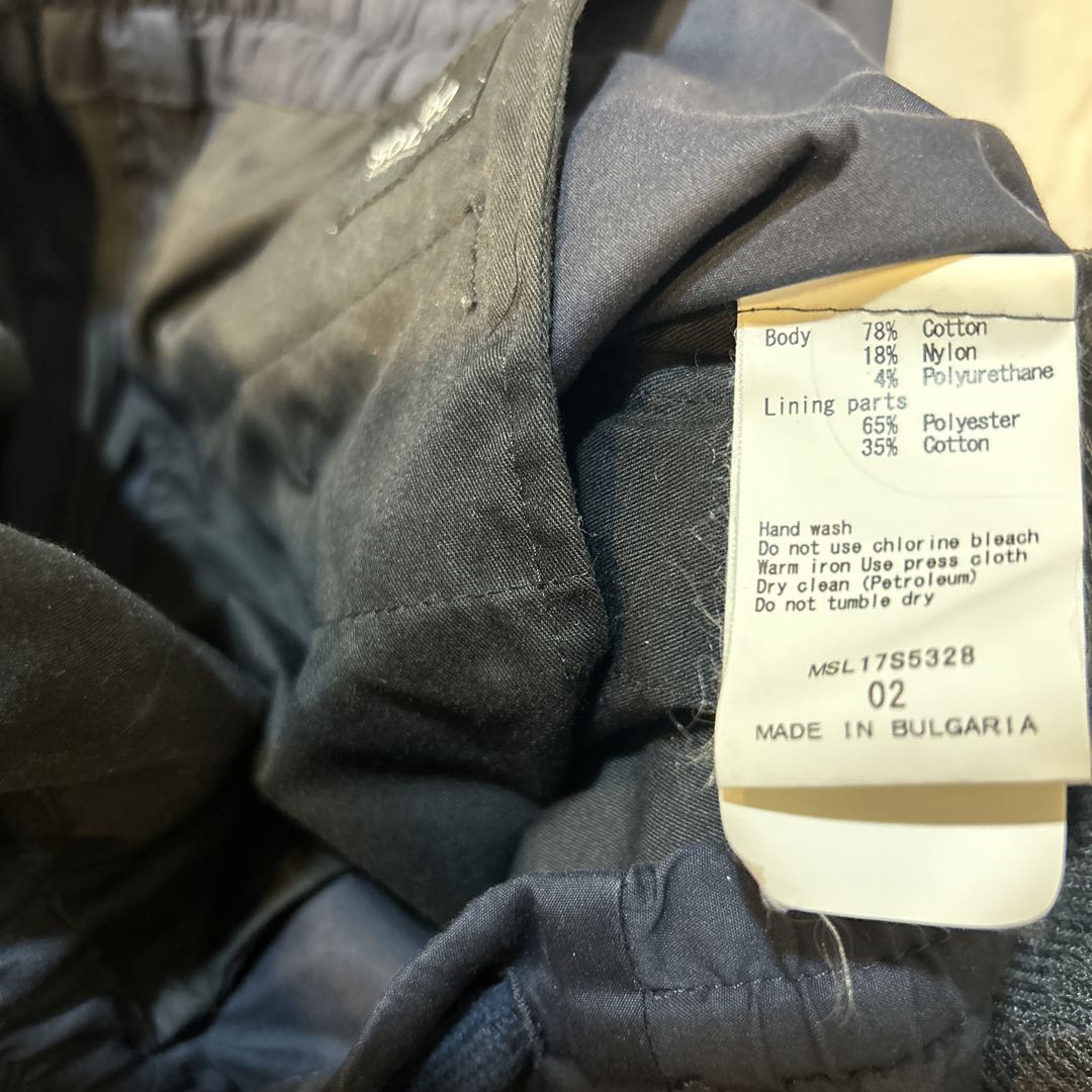 【極美品】SOLIDO パッカブルスーツ　ネイビー