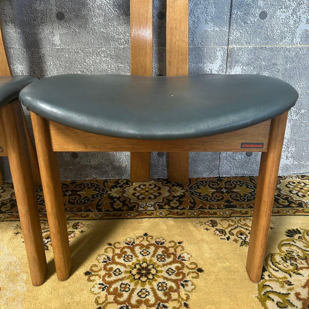 ꧁シラカワ shirakawa꧂ポロックチェア ダイニング 食卓椅子 飛騨家具