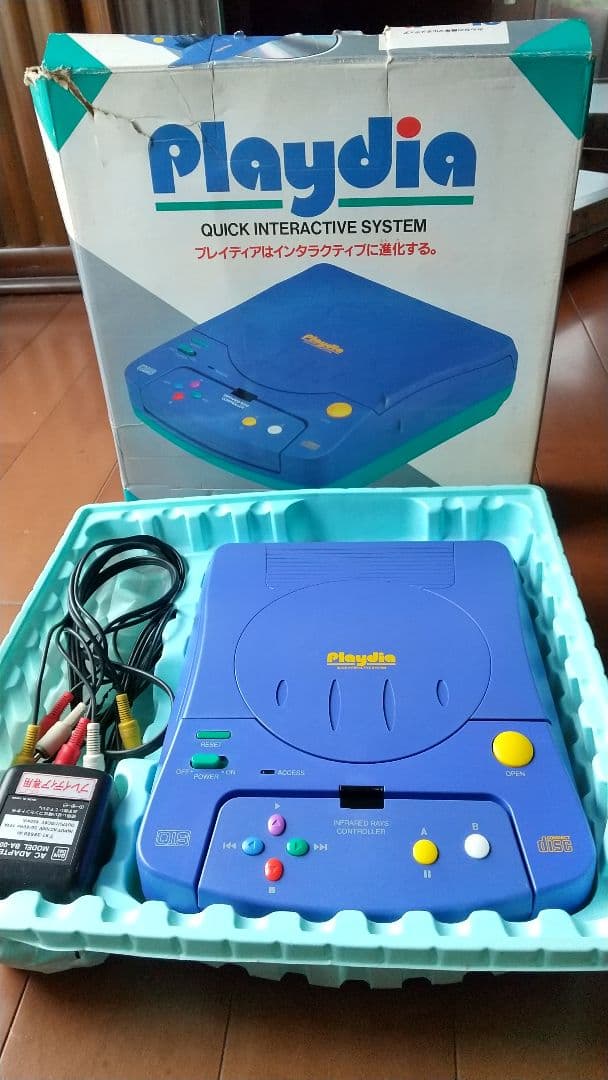 プレイディア ゲーム機本体+CD-ROM まとめ売り