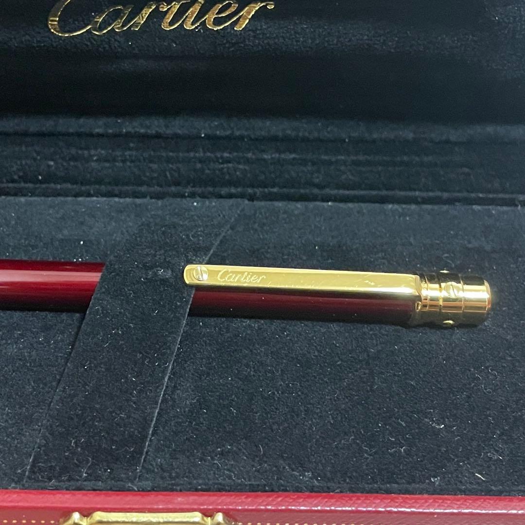 Cartier サントス ドゥ カルティエ ボールペン本体 専用ケース付き