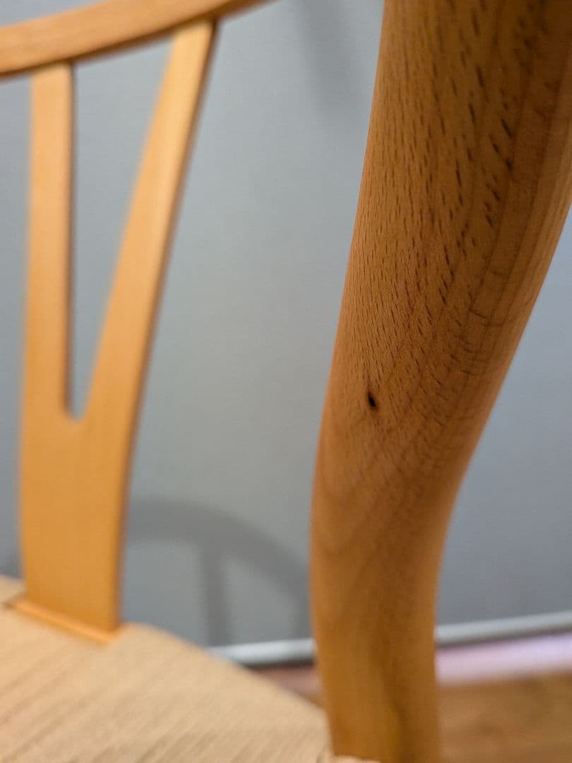 ①【新品未使用】CH24　ビーチ/オイル Yチェア　カールハンセン　ウェグナー