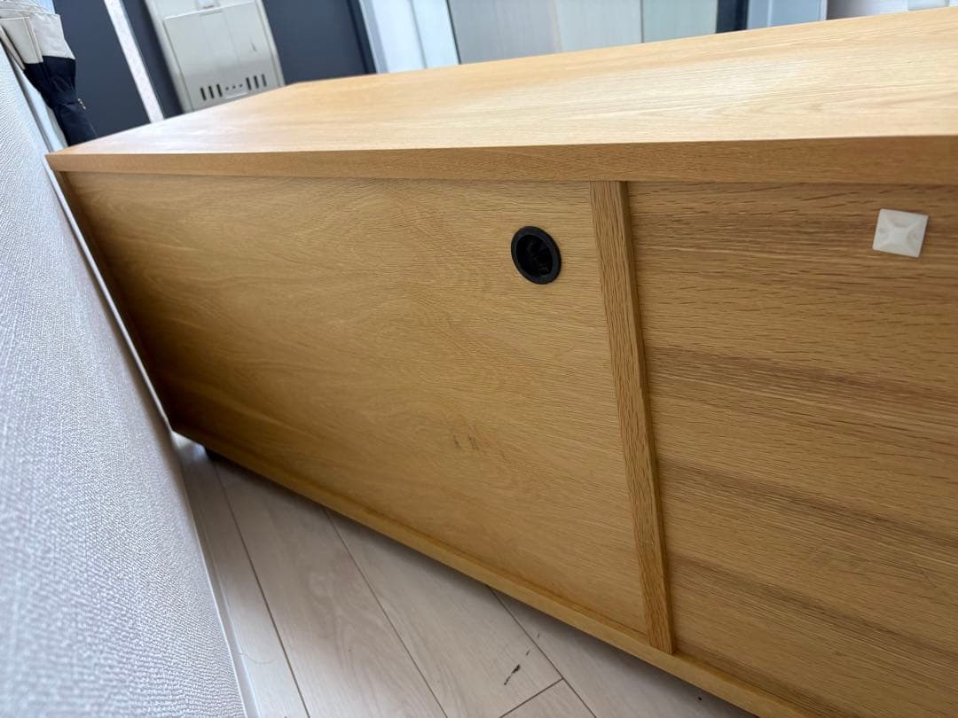 【るりるりさん】無印良品　スタッキングキャビネット ローボードTVボード
