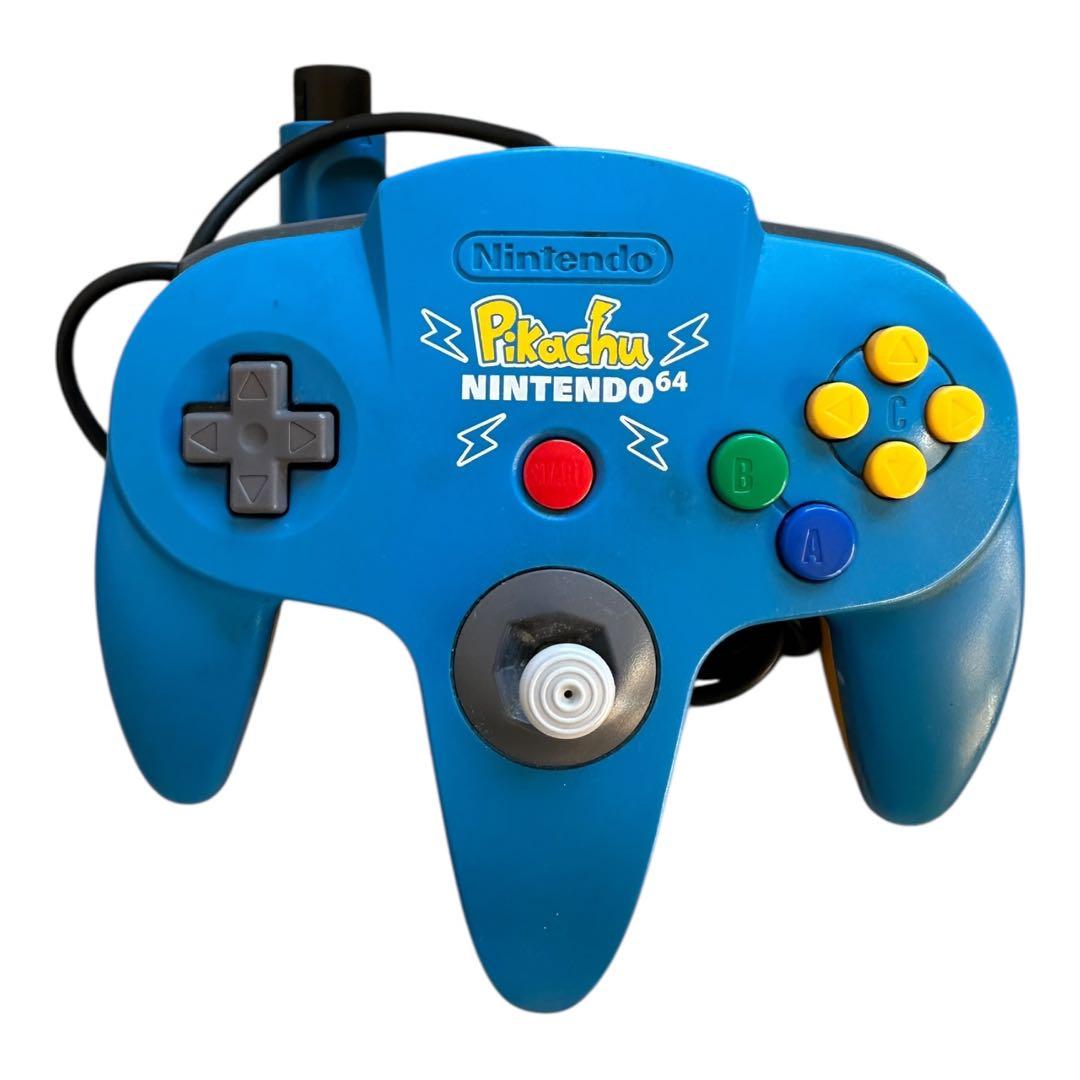 ニンテンドー64 本体　ピカチュウ　ブルー　イエロー　限定　ポケモン