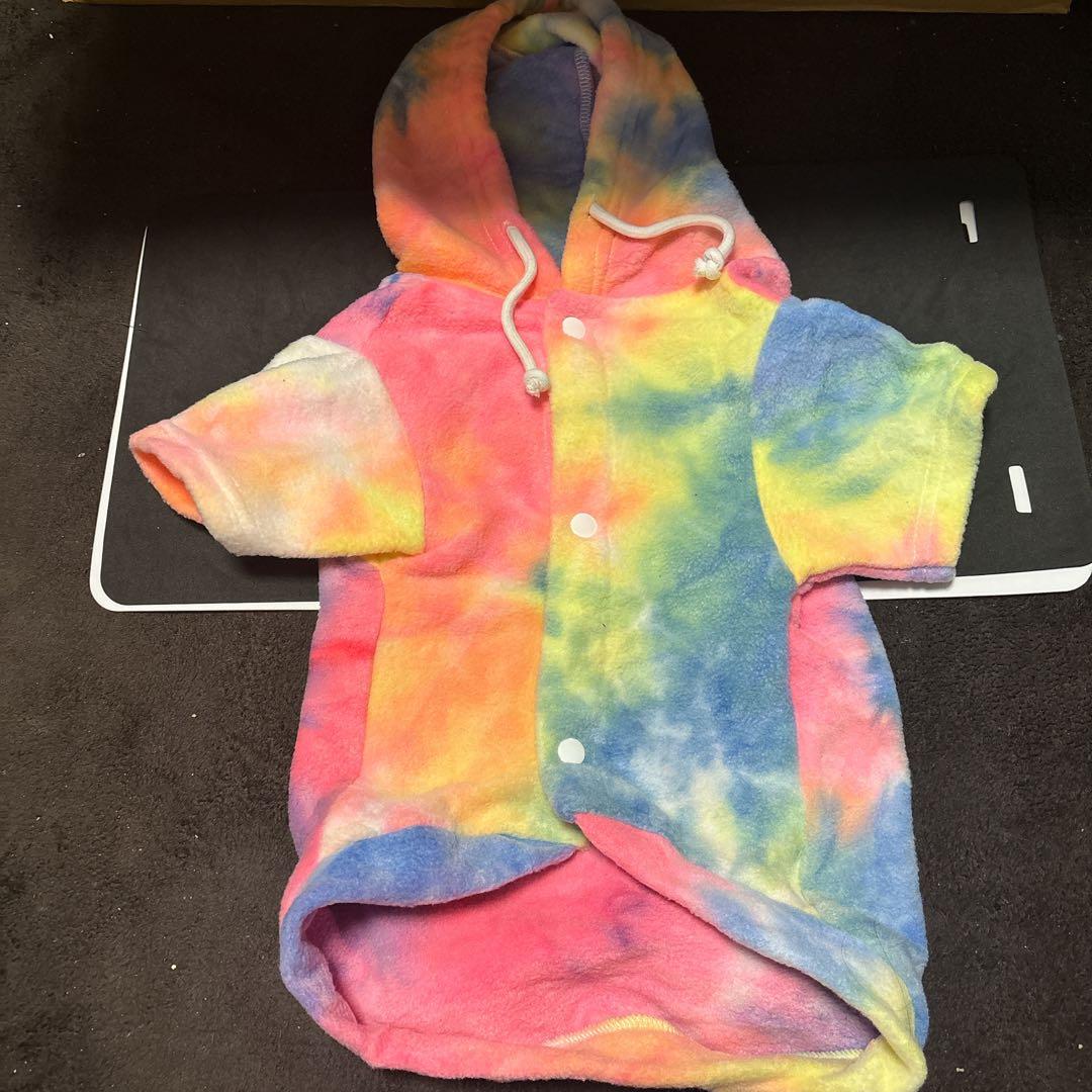 ペット 冬用服 防寒着 犬 猫 パーカー 帽子付き