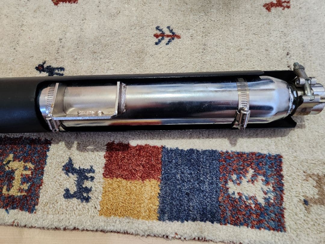 【ハーレー】 ソフテイル ツインスラッシュ スリップオン & 別売消音バッフル