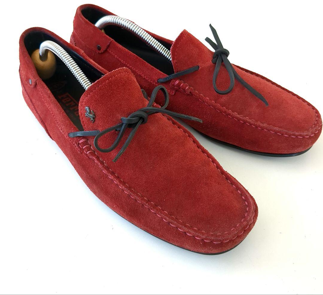 フェラーリ×トッズ*ドライビングシューズ/スエード*