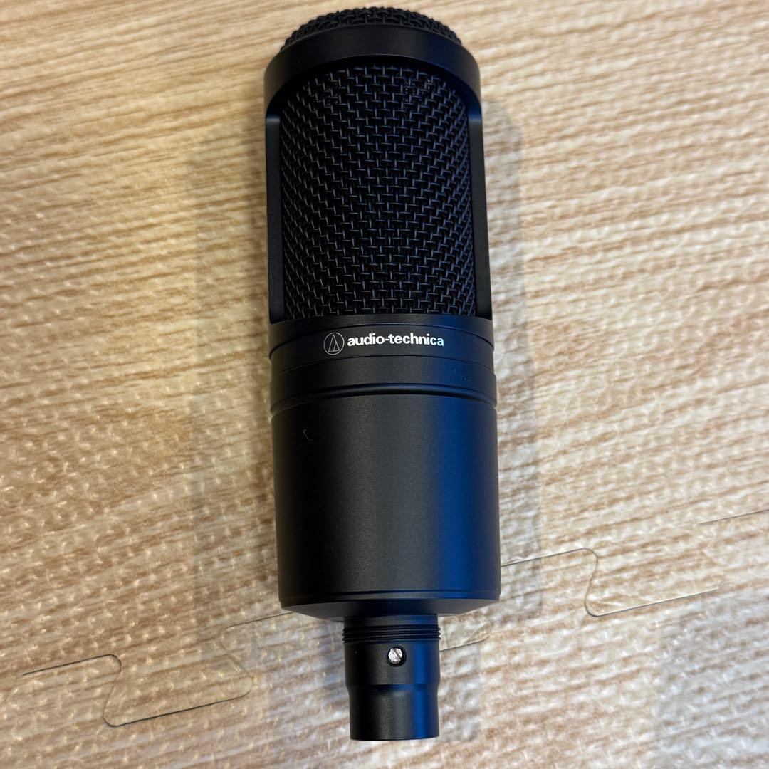 【新品未使用】 audio-technica AT2020 コンデンサーマイク