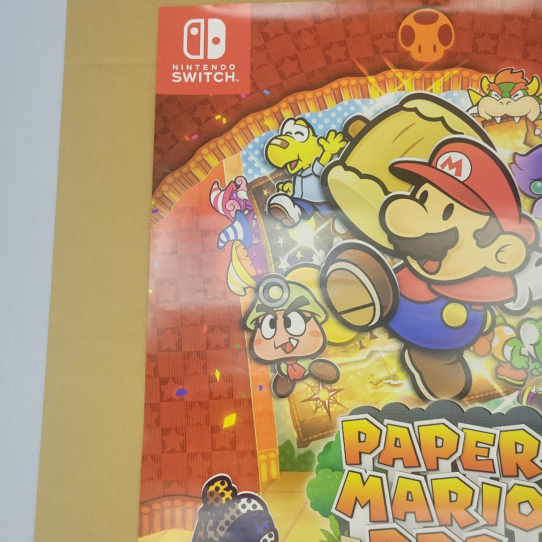 【非売品】任天堂スイッチ　ペーパーマリオRPG　B2ポスター