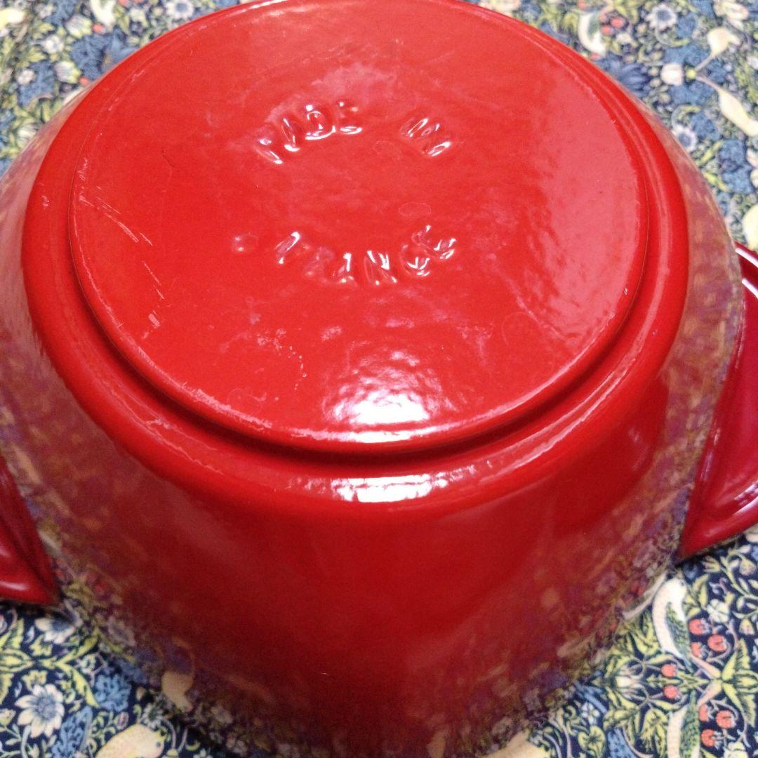 STAUB　ストウブ　ココット　ハート20　新品ハートノブ付き