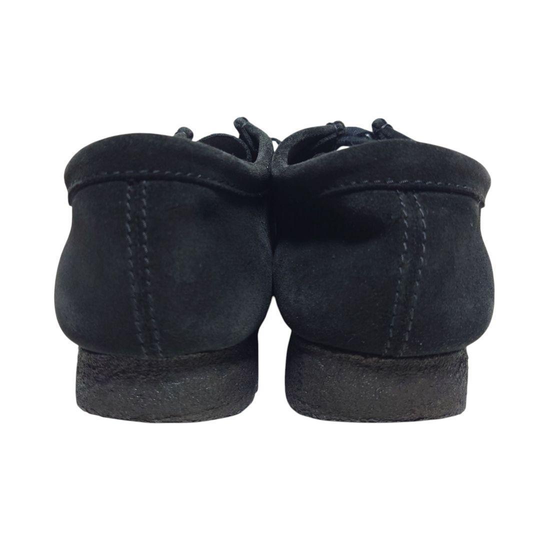 Clarks クラークス ワラビー 黒 スエード モカシン UK9 27cm