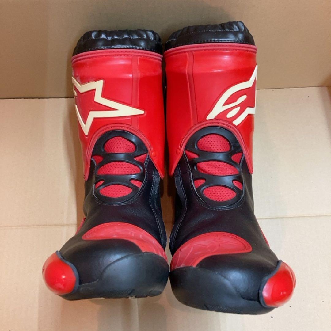 アルパインスターズ SMX Plus 初代 ブラック×レッド EU42 未使用