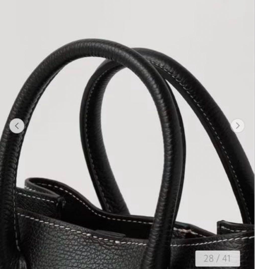 【新品】＜MARCO BIANCHINI＞ ボックス ボストン 2WAY バッグ