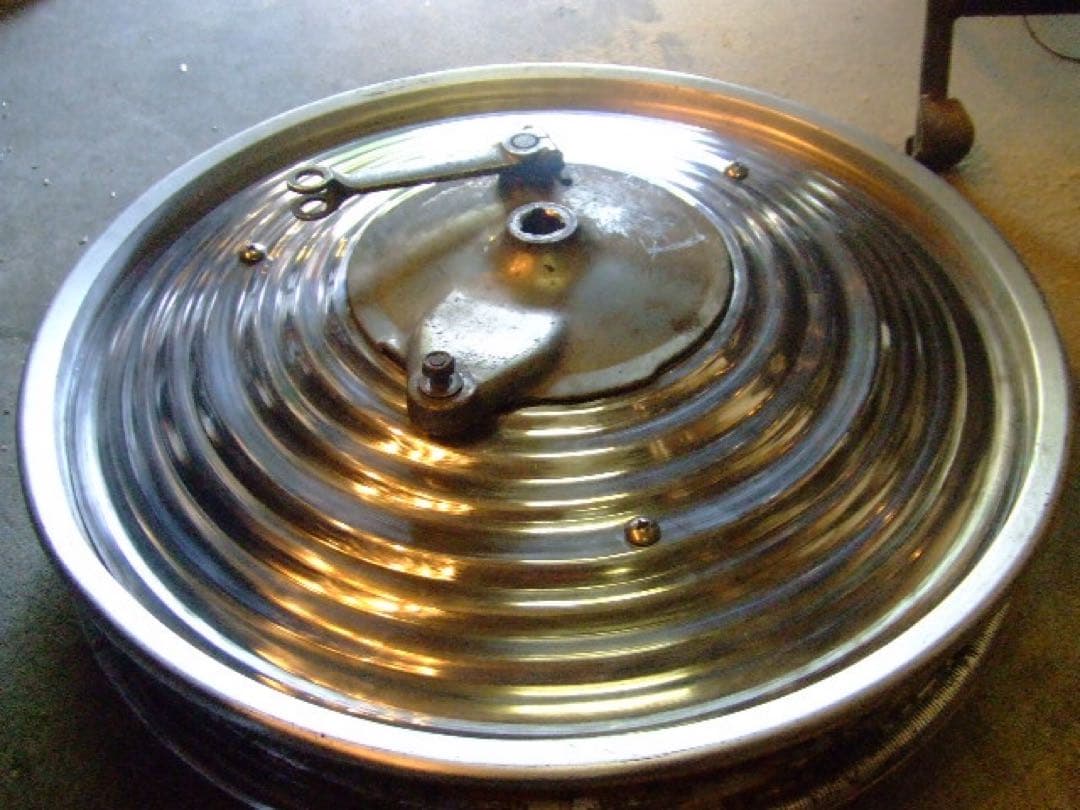 ホイルキャップ　ホイルカバー　SR400 SR500 ハブカバー　2%er