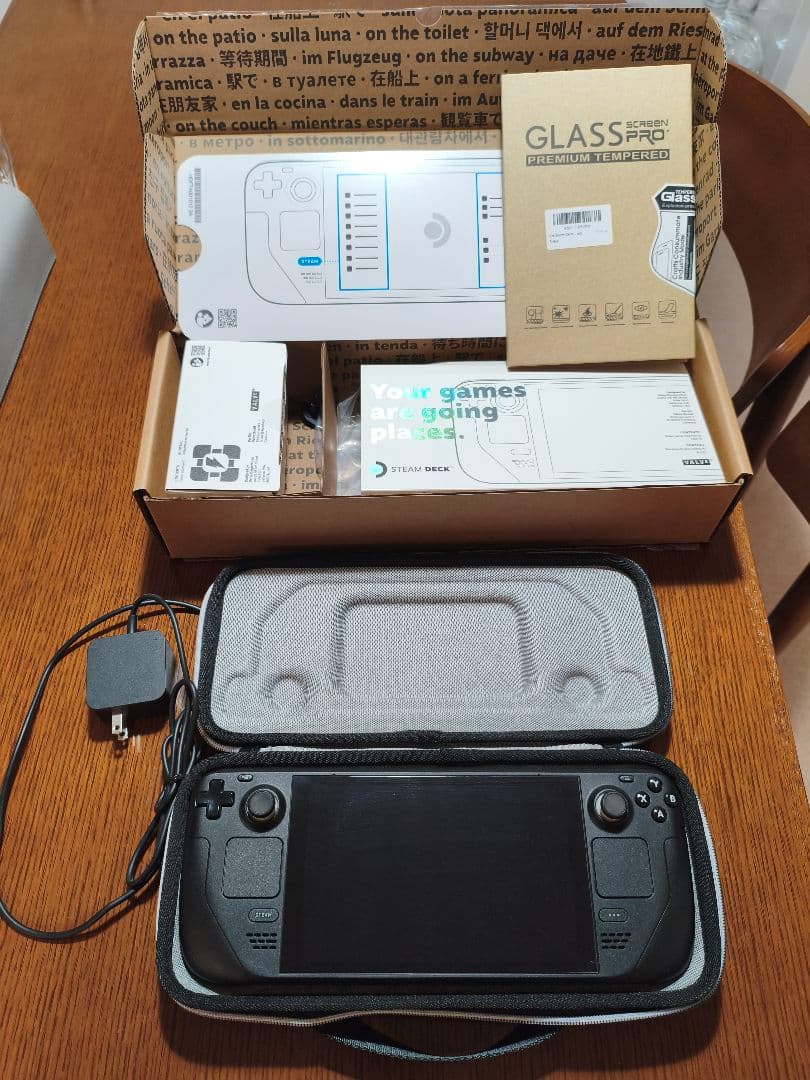 Steam Deck 512GB スチームデック　LCDモデル　画面フィルム付き