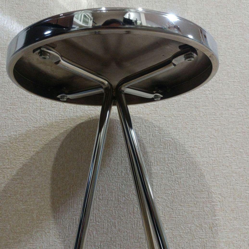 希少　ステンレス製　カウンターチェア　バーチェア　スツール