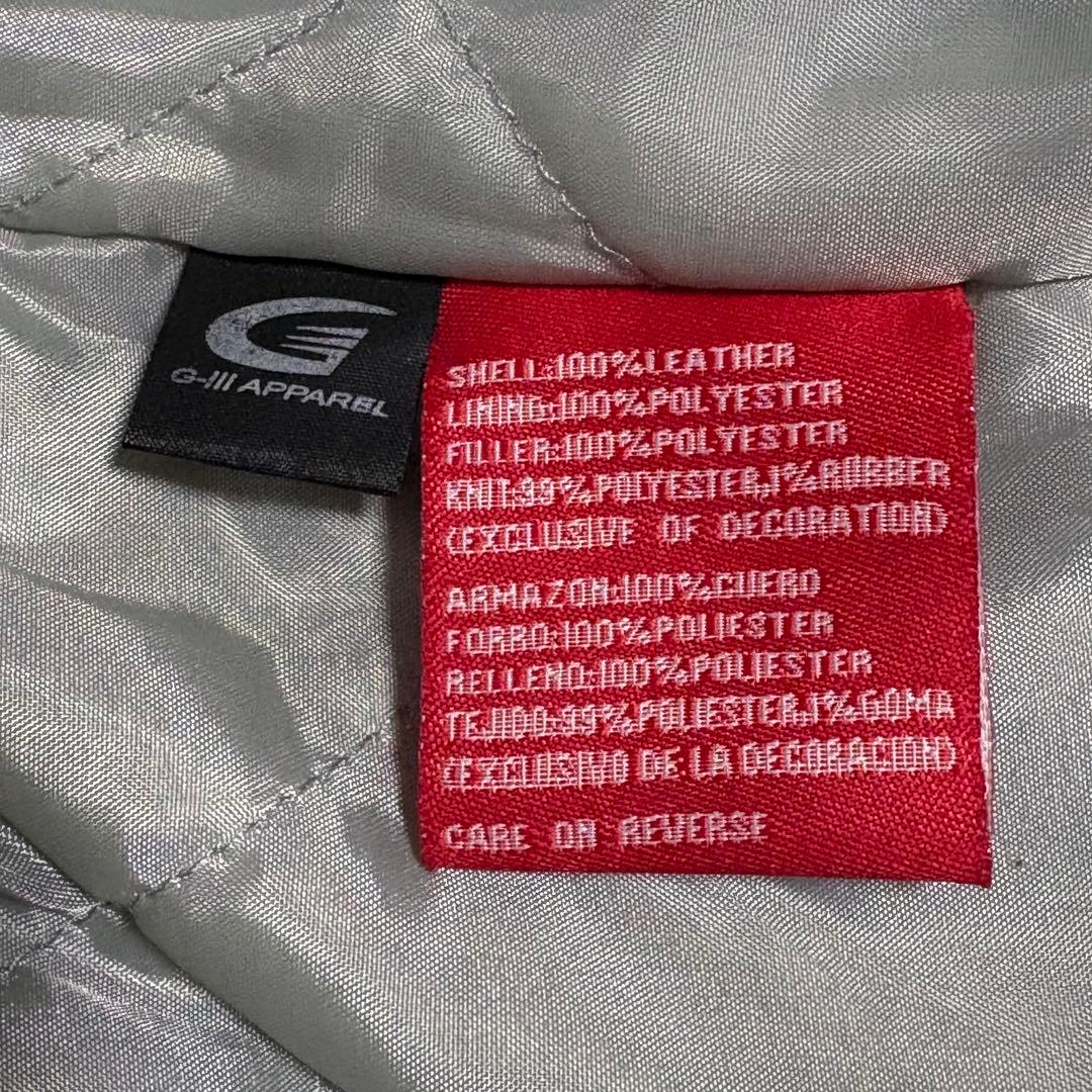 NFL RAIDERS スウェードレザージャケット L レイダース