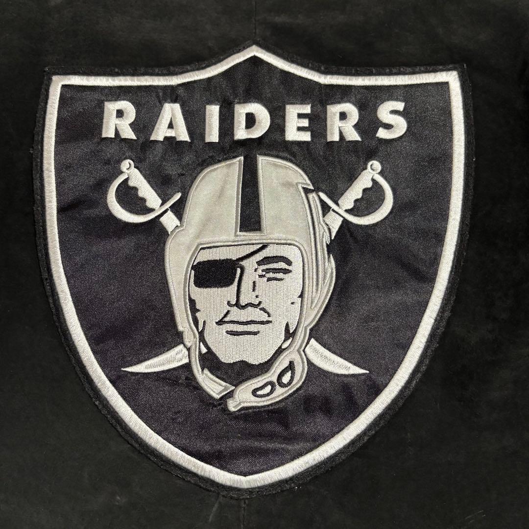 NFL RAIDERS スウェードレザージャケット L レイダース