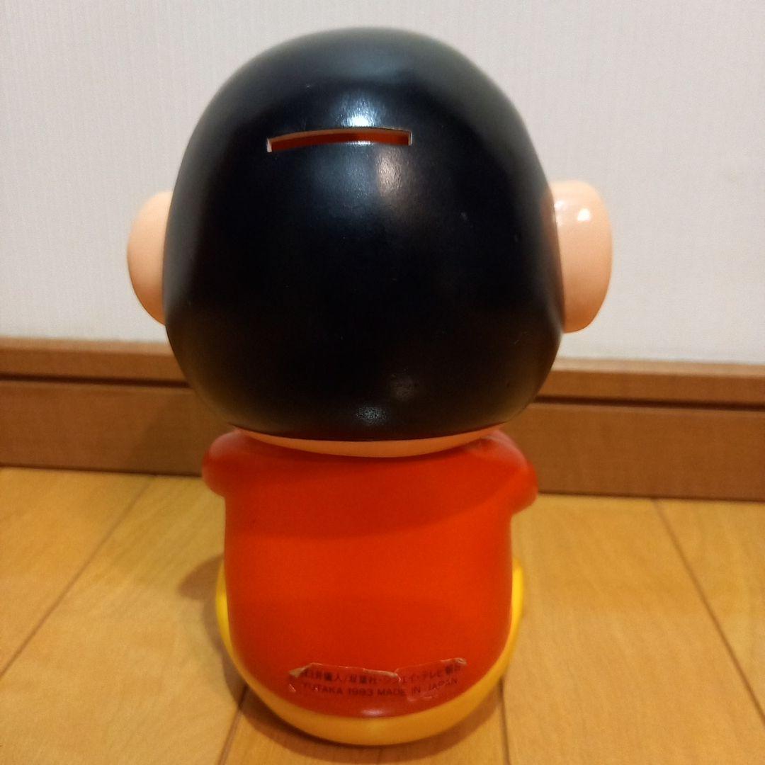 クレヨンしんちゃん　シロ　ソフビ　貯金箱　レトロ