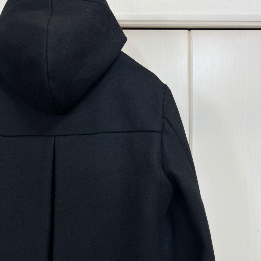 BLESS N°22 Hood Coat メルトンウール ブラック