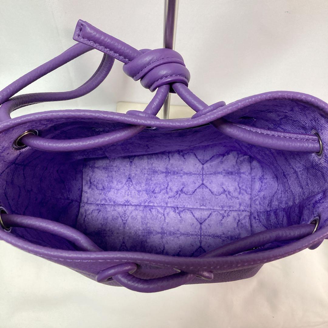 【美品】貴重 VASIC x J_O バッグ bond mini パープル