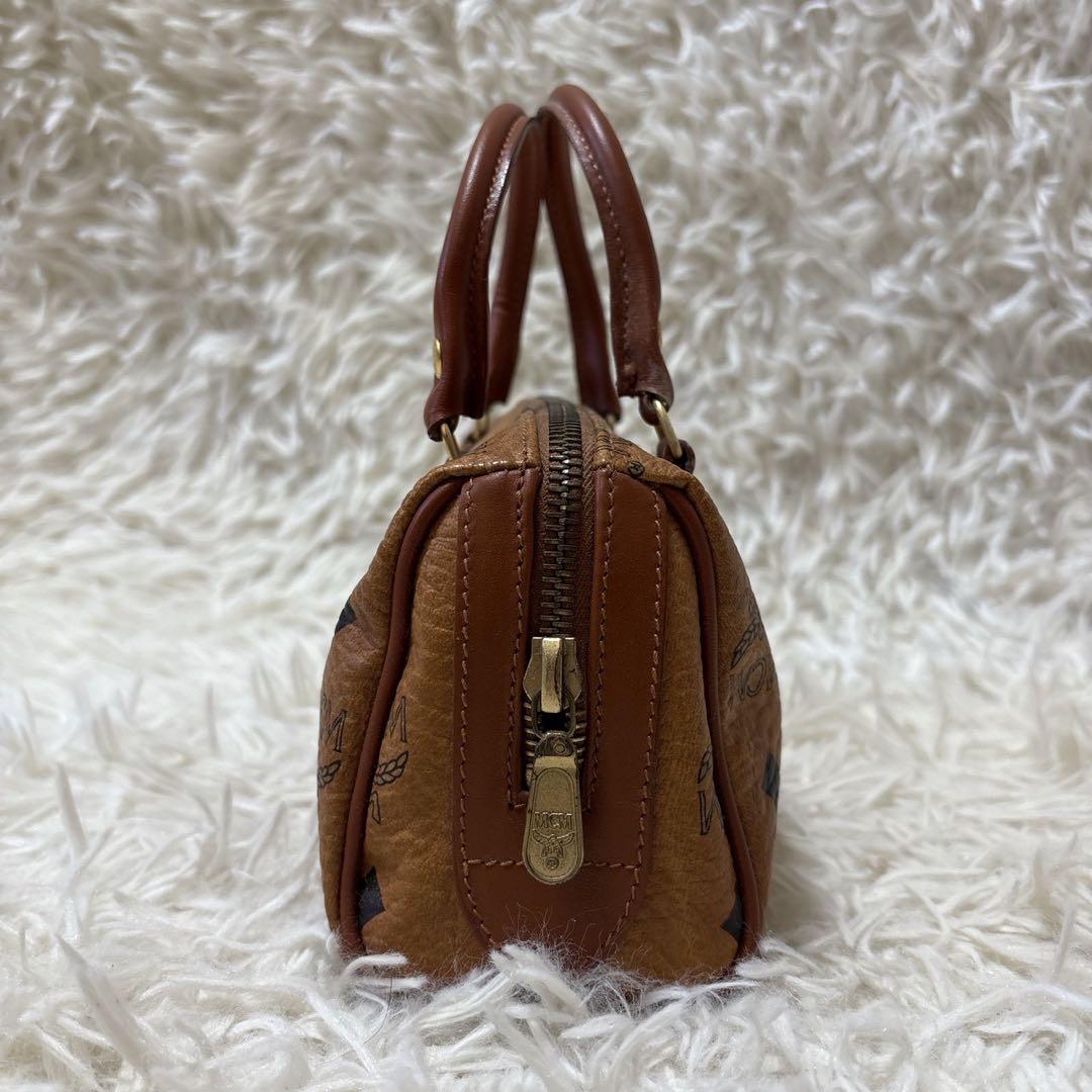 MCM エムシーエム ミニボストン 2way ショルダー ヴィセトス