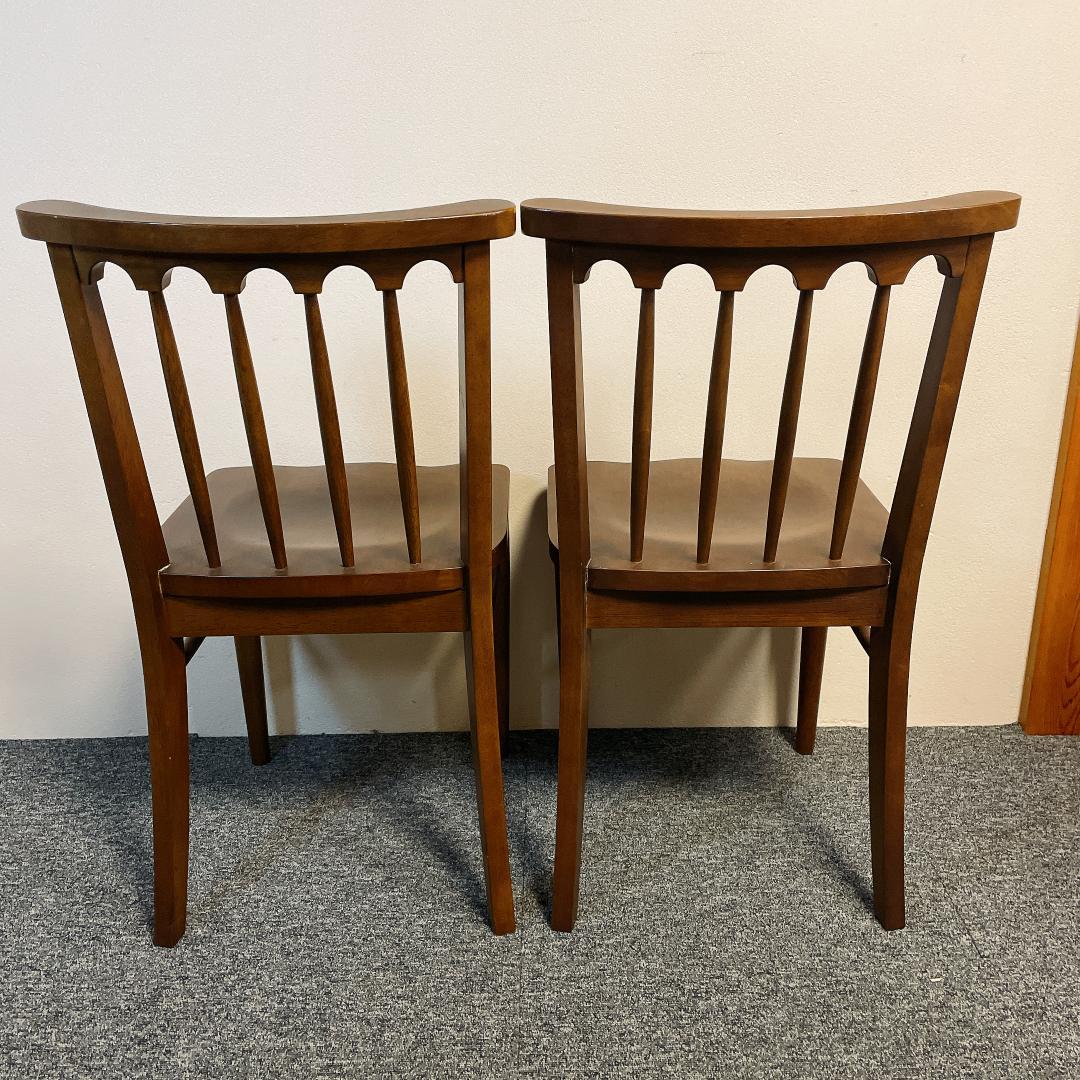 希少　ウィンザーチェア　ヴィンテージ ダイニングチェア 4脚セット ウォルナット