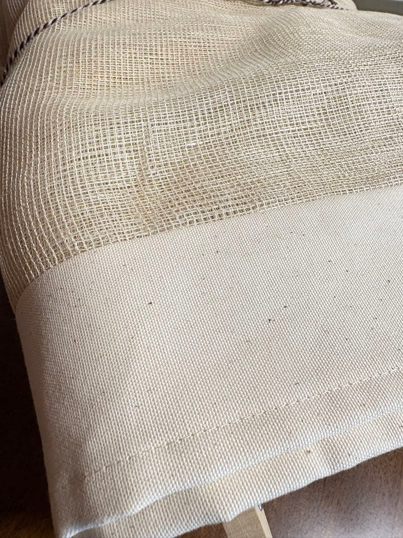 ルカ様用 ヘンプ　麻　からみ織り　蚊帳　ベッド用蚊帳　フレーム無し