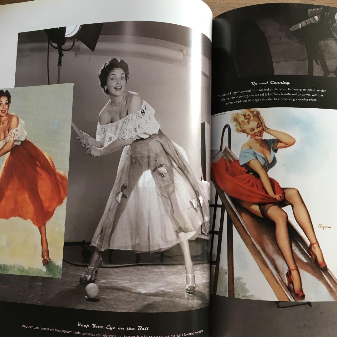 His Life and Art Elvgren 洋書