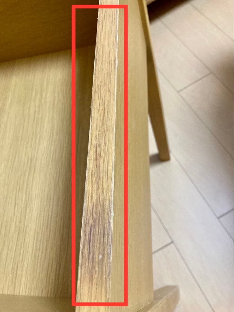 【無印良品】木製ドレッサー ミラー付き 椅子付き