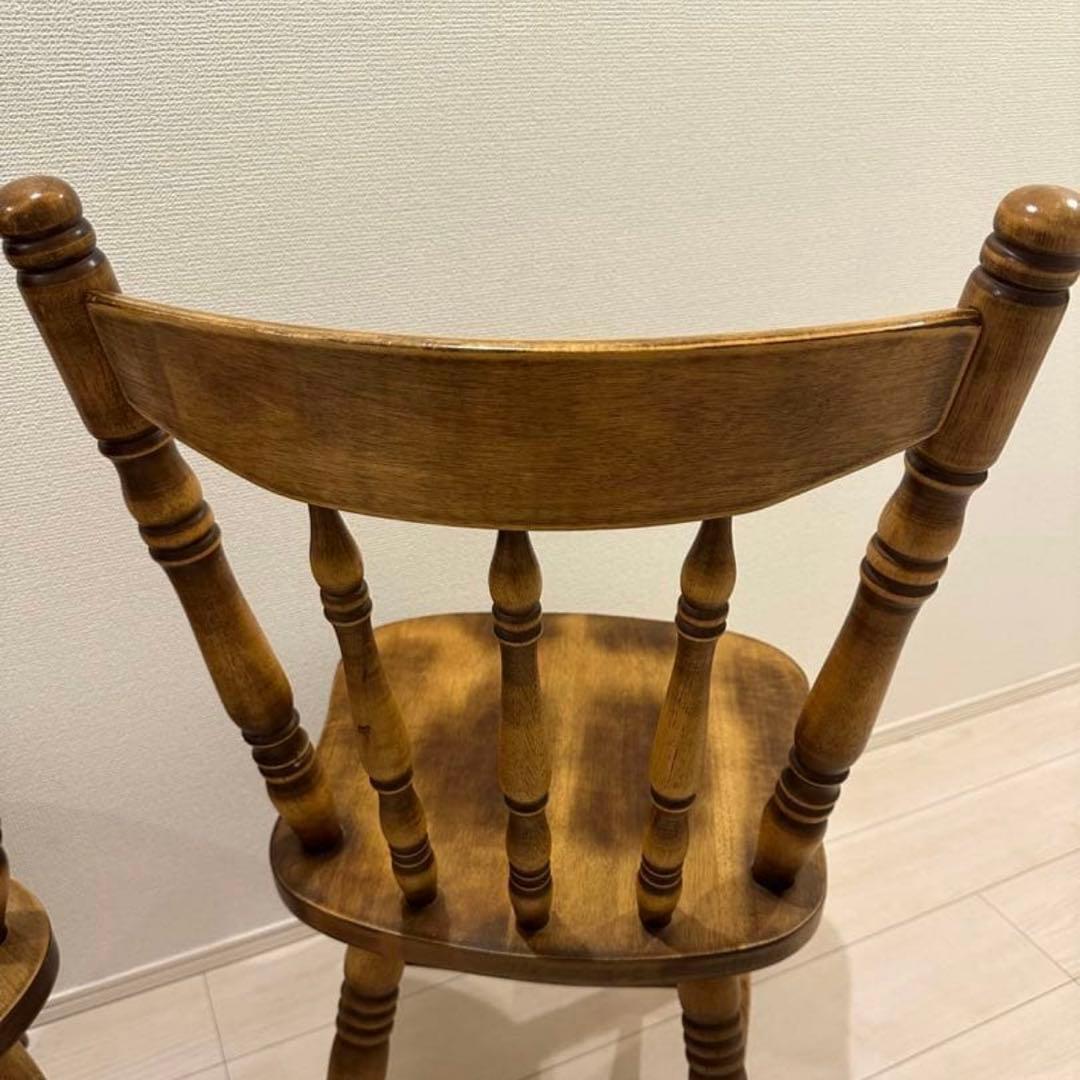 【希少】ビンテージ ウィンザーチェア 木製ダイニングチェア 椅子 1個