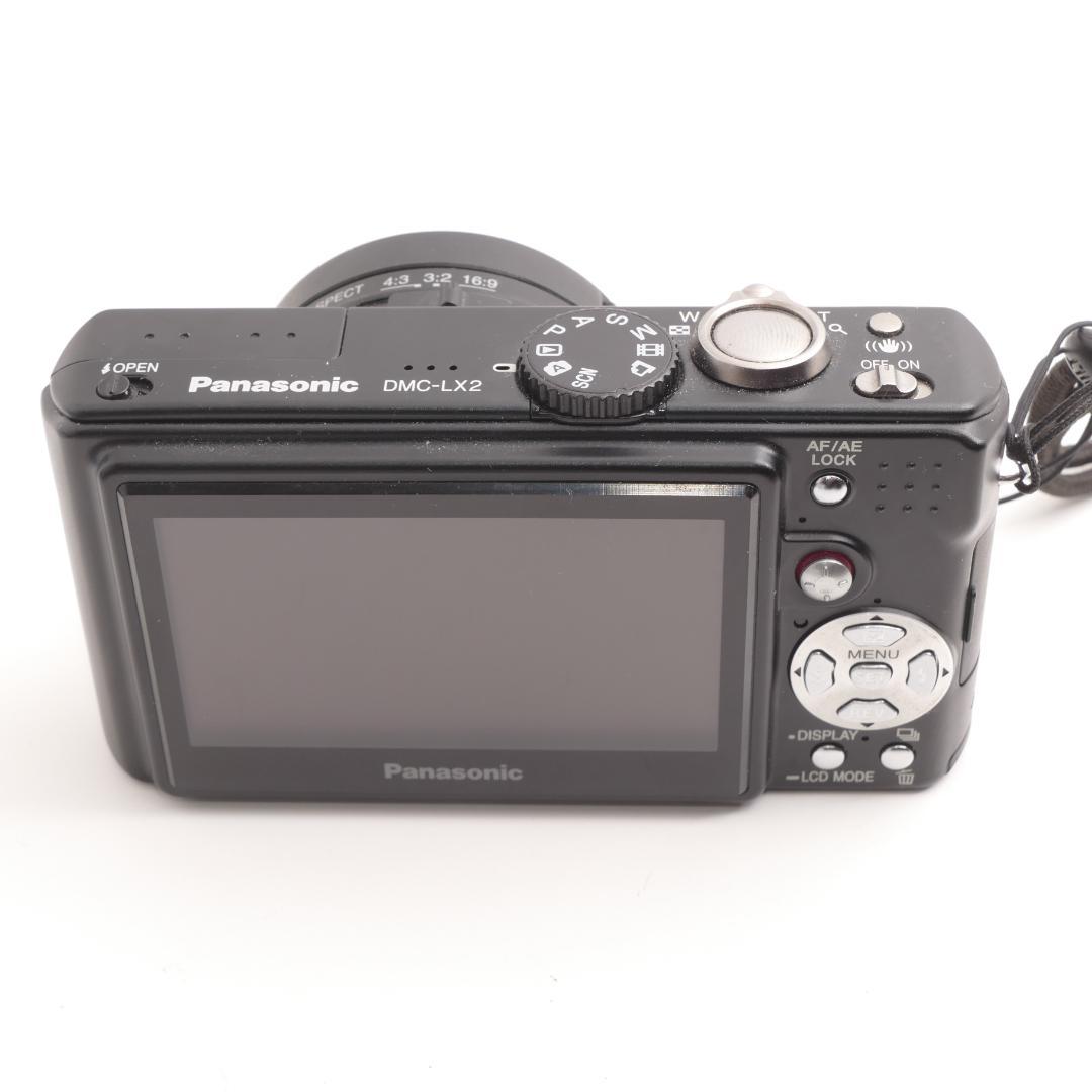 LUMIX LX2 コンデジ panasonic ブラック 589