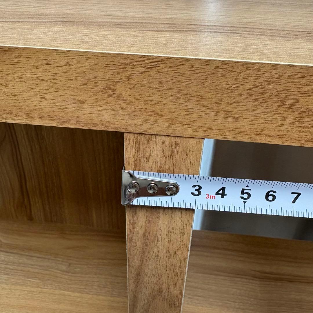 【美品】本棚　ブックシェルフ　90センチ×125センチ×30センチ　木幅3センチ