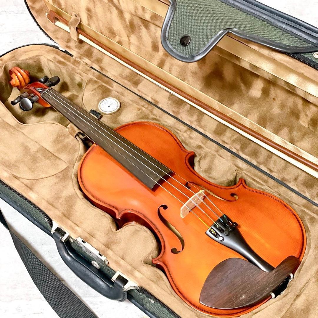 美品 アントニオ ストラディバリウス バイオリン 4/4 西ドイツ製 湿度計