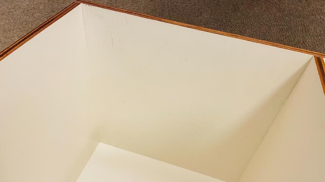 値下げ　LAUAN SHELVES ラワンシェルブズ 縦2列ホワイト