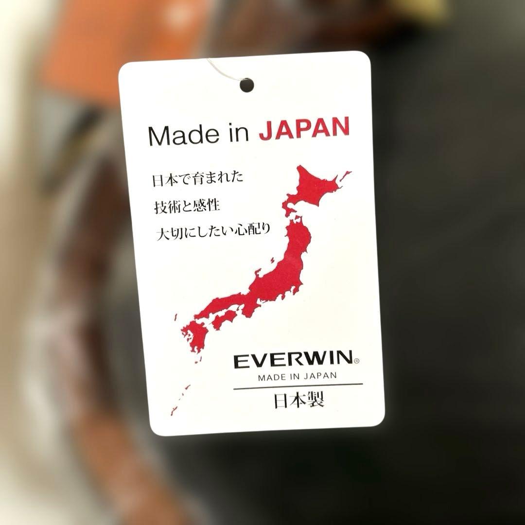 【新品タグ付】EVERWINエバウィンボストンバッグカーキ日本製