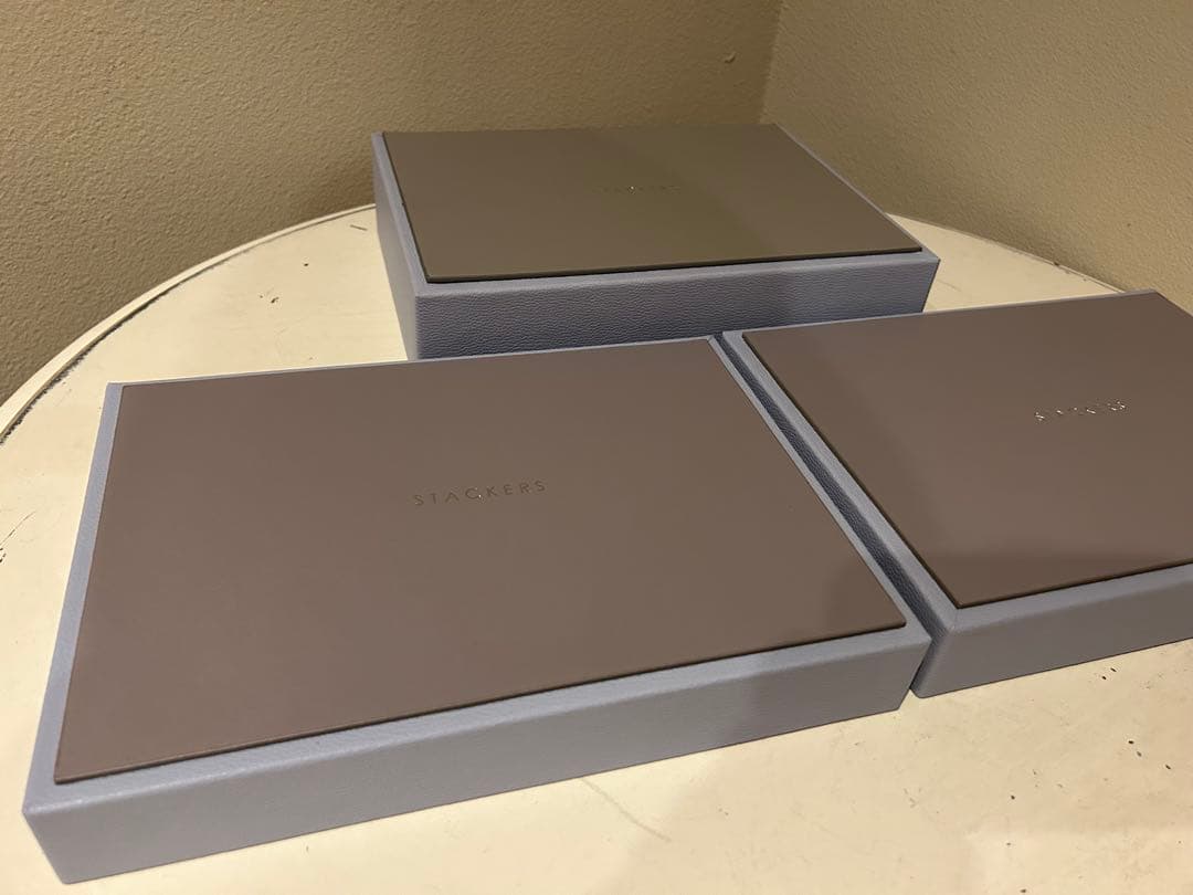 Stackers ジュエリーボックス 3段セット ラベンダー