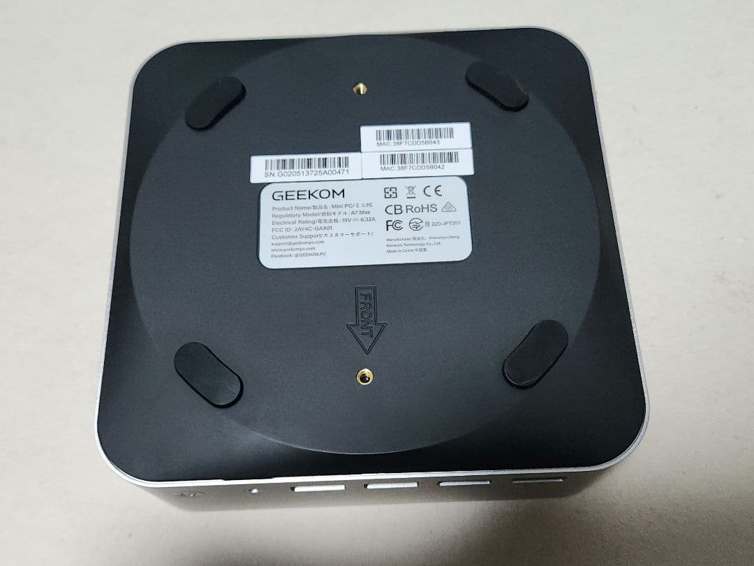 GEEKOM A7 Max crucial16GB+1TB SSD 最終値下げ