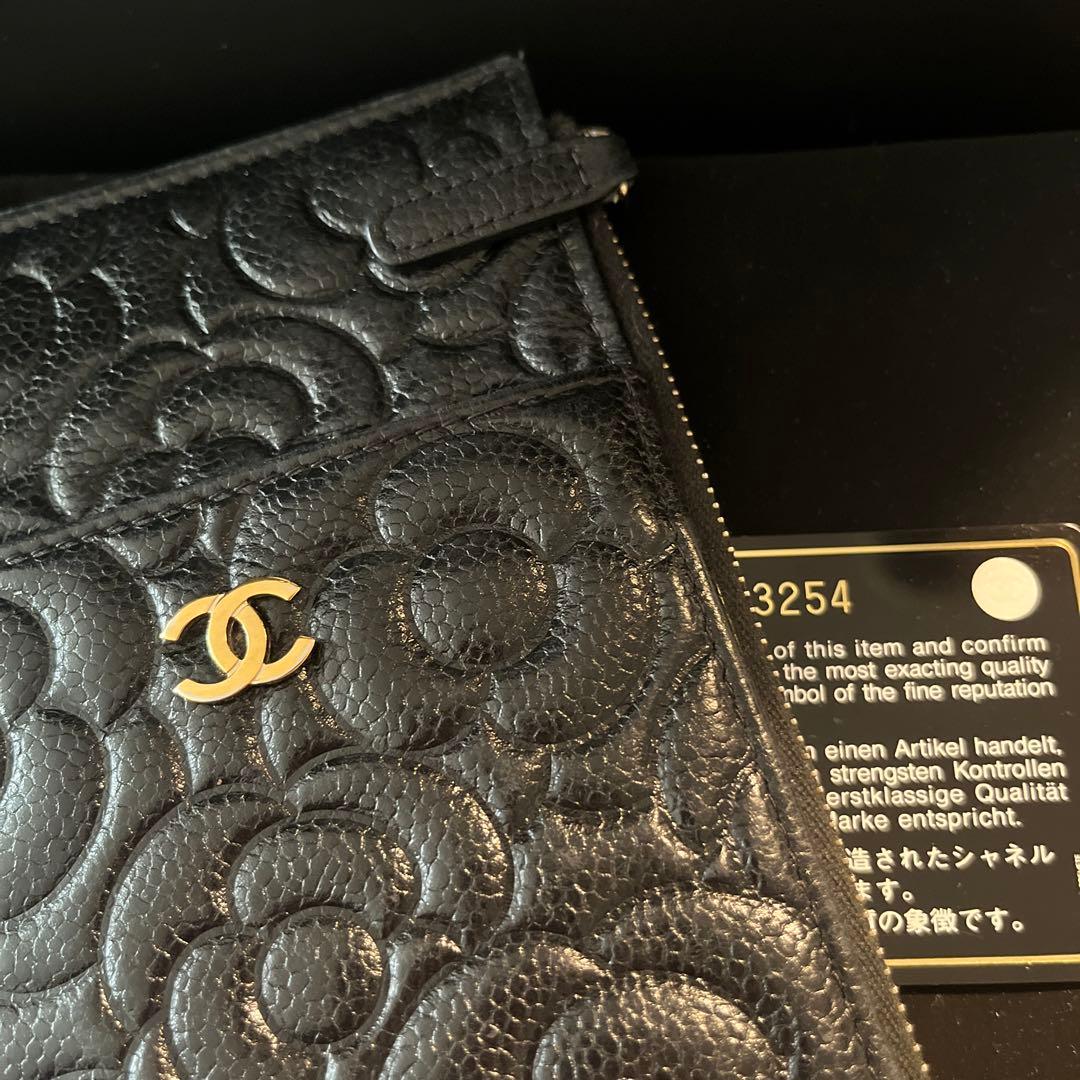 【最終値下げ】シャネル　カメリア　長財布