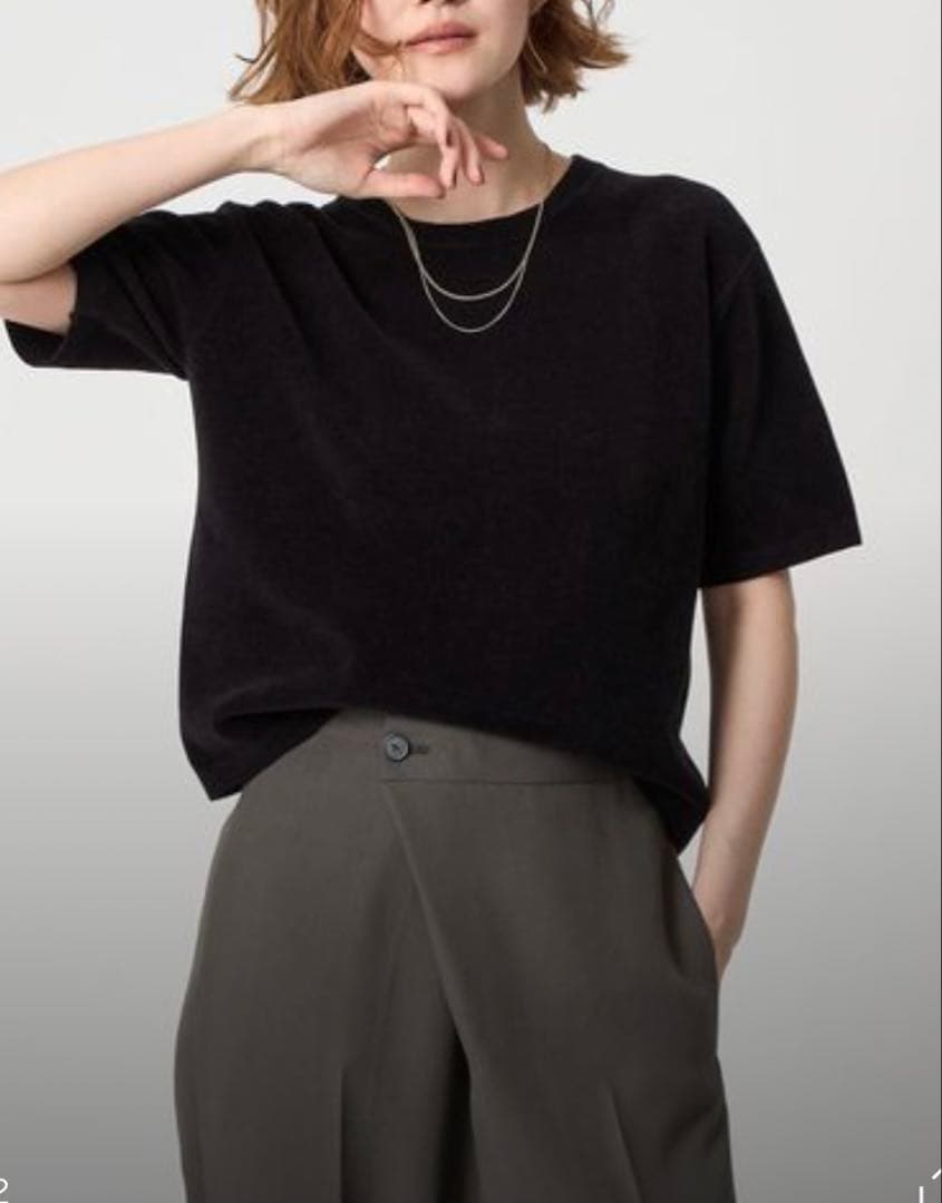 新品タグ付き✨ conteコットン ニットTシャツ