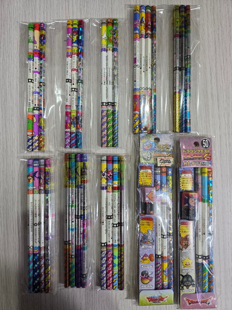 ドラゴンクエスト バトエンG バトル鉛筆 2001年〜2006年 307本セット