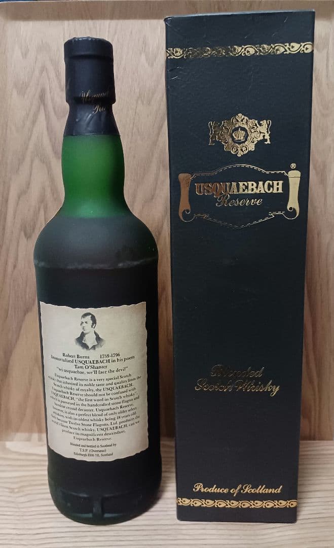 【終売品】　ウシュクベ　リザーブ　750ml 43%　オールドボトル　古酒